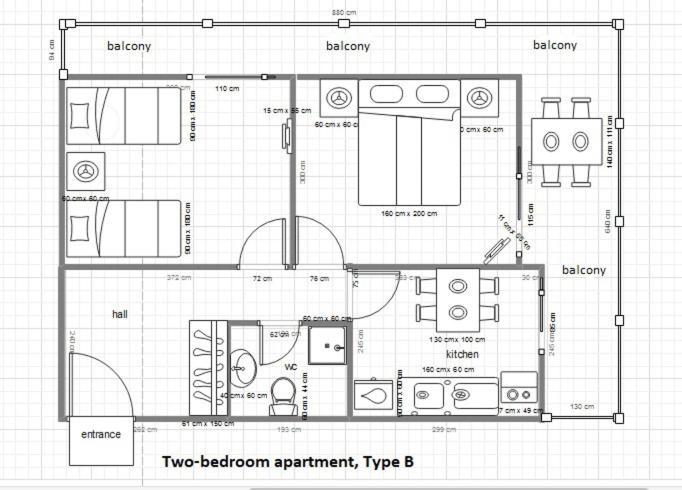 Apartments Dimitra Паралия-Дионисиу Экстерьер фото